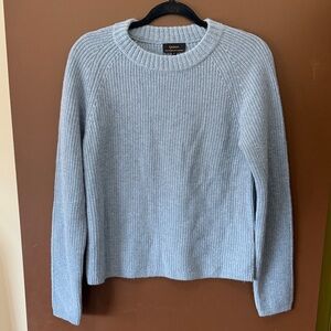 EUC Quince Pale Blue 100% Cashmere Sweater